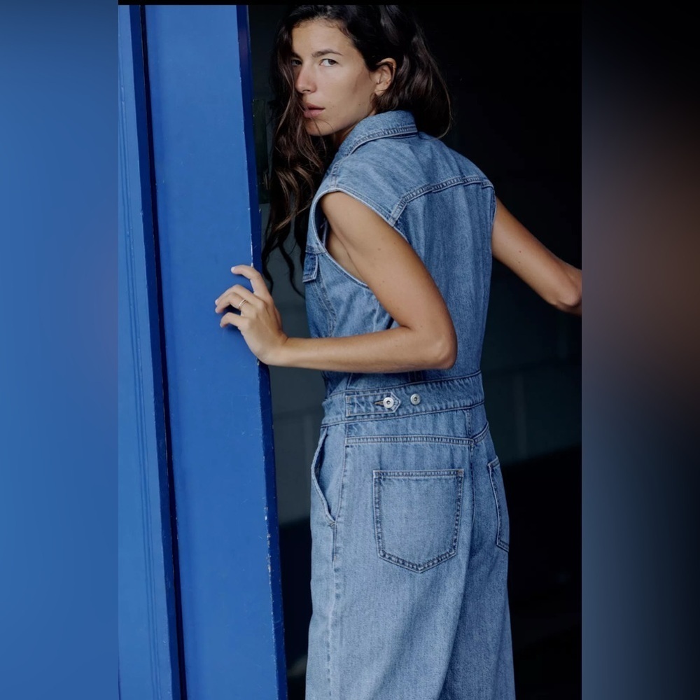 🔥🔥Zara denim ballon jumpsuit - Picture 3 of 8